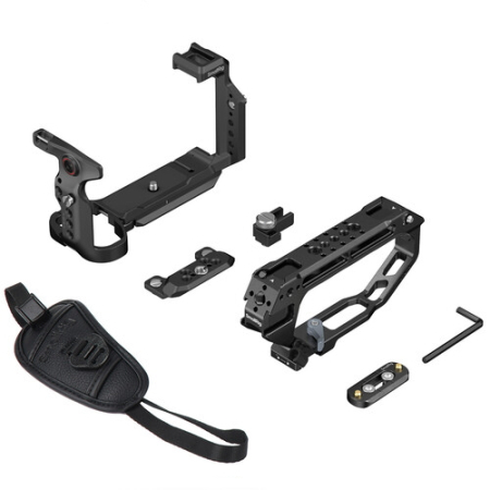 SmallRig 6778 - klatka do Sony FX5 z uchwytem górnym i paskiem na rękę - zawartość zestawu